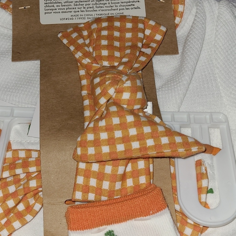 Baby 4 Piece Set, White, 3M - Picture 4 of 8